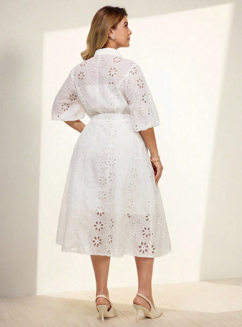 Vestido midi de lese luxo