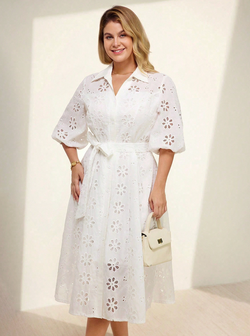 Vestido midi de lese luxo