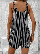 Macacão Curto Estampado