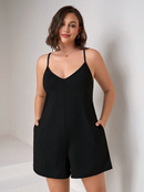 Macacão decote em V