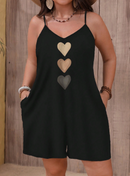 Macacão Estampa Coração