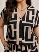 Macacão Feminino Estampa Luxo