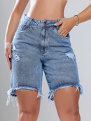 Bermuda jeans moderna