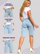 Bermuda jeans moderna