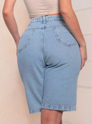 Bermuda jeans moderna