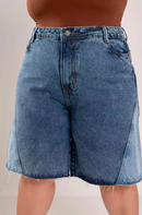 Bermuda jeans duo color