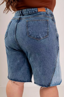 Bermuda jeans duo color