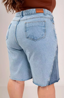 Bermuda jeans duo color