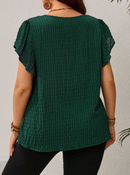 Blusa Manga Borboleta