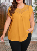 Blusa Feminina com renda