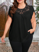 Blusa Feminina com renda