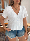 Blusa Feminina com botões