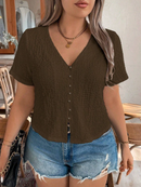 Blusa Feminina com botões