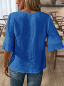 Blusa detalhe em babado