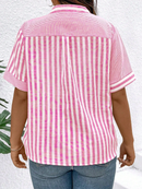 Camisa manga curta listrada