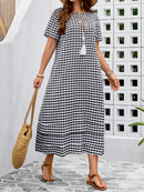 Vestido xadrez