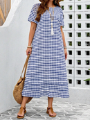 Vestido xadrez