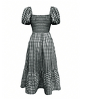 Vestido Xadrez com babados