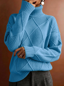 Blusa gola alta