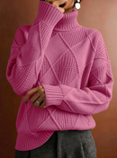 Blusa gola alta