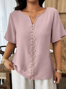 Blusa detalhe Flor de luxo