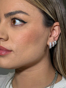 Trio de Argola Com Zircônia