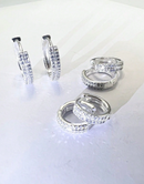 Trio de argola |  Prata 925