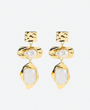 Brinco Elegante de Design Retrô