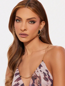 Brinco Metálico Luxo