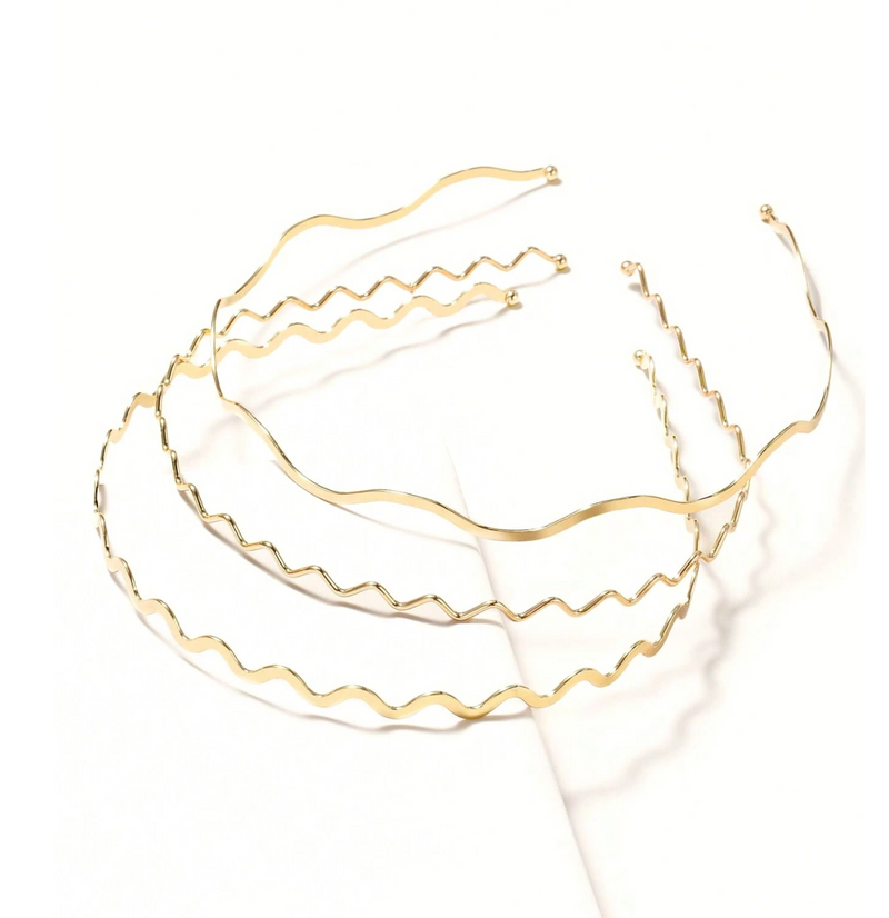 Kit 3 tiaras retrô