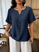 Blusa detalhe Flor de luxo