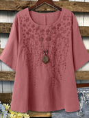 Blusa bordado luxo