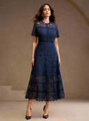 Vestido de Renda Luxo