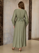 Vestido Feminino Luxo Verde | Plus Size