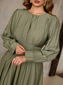 Vestido Feminino Luxo Verde | Plus Size