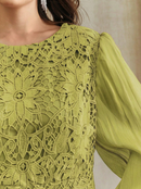 Vestido Feminino Luxo Verde | Plus Size