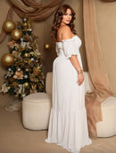 Vestido ombro único