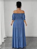 Vestido Longo com Fenda