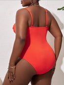 Maiô detalhe de laço - PLUS SIZE