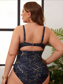 Maiô estampa moderna - PLUS SIZE