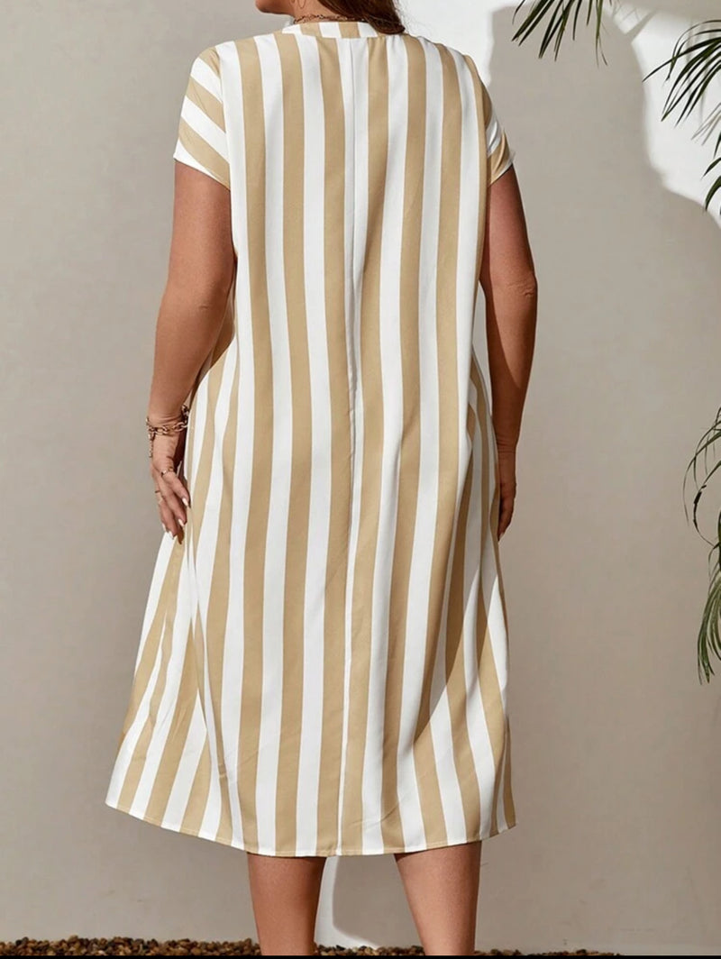 Vestido listrado