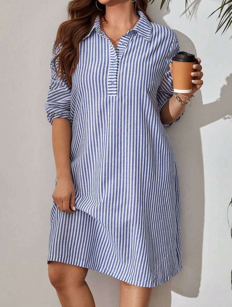 Vestido listrado