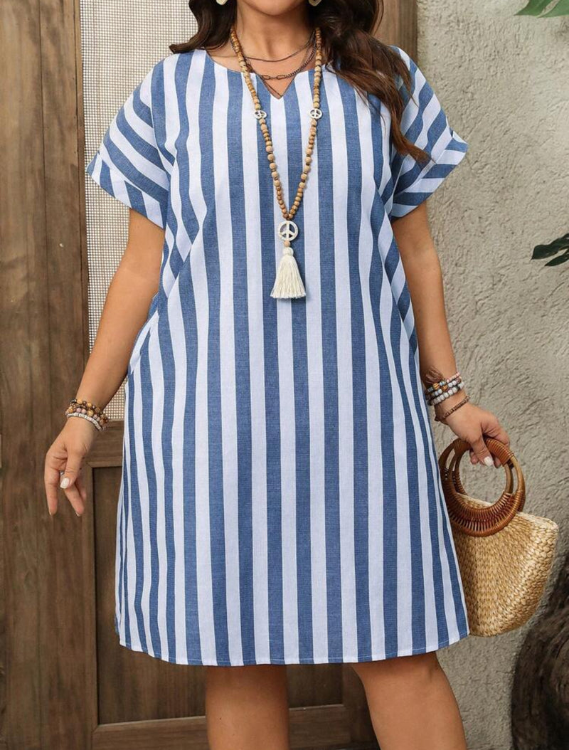 Vestido listrado