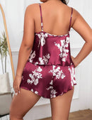 Pijama de Cetim Estampado