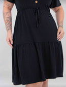 Vestido Comfy com Babados