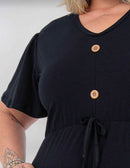 Vestido Comfy com Babados