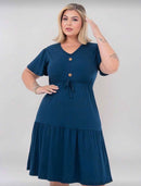 Vestido Comfy com Babados