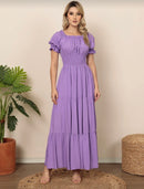 Vestido Feminino com lastex