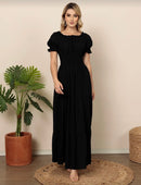 Vestido Feminino com lastex