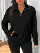Blusa de inverno decote em V